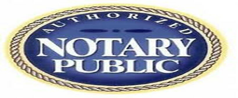 Notary public information